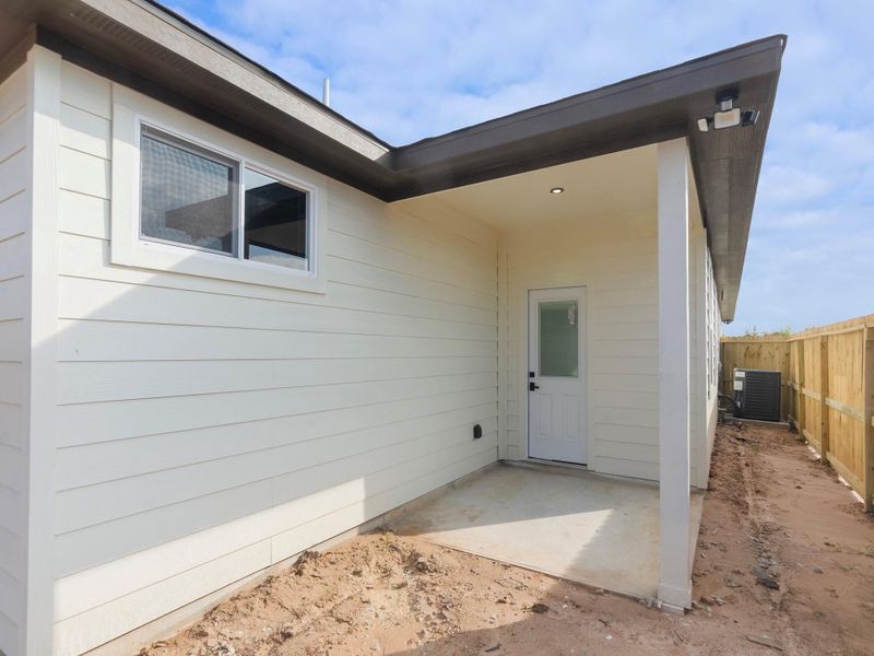 Exterior details and patio area of a home in , Cleveland (Image 26). Exterior details and patio area of a home in , Cleveland (Image 26).