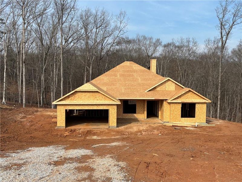 In-progress construction of a new home in Tuscany Hills, Douglasville, GA (Image 6).