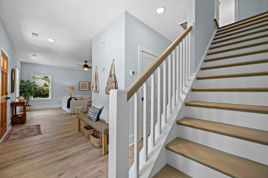 Furnished interior view inside a new home in , Johns Island (Image 19).