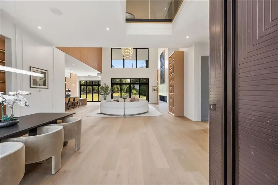 Furnished interior view inside a new home in , Marietta (Image 35).