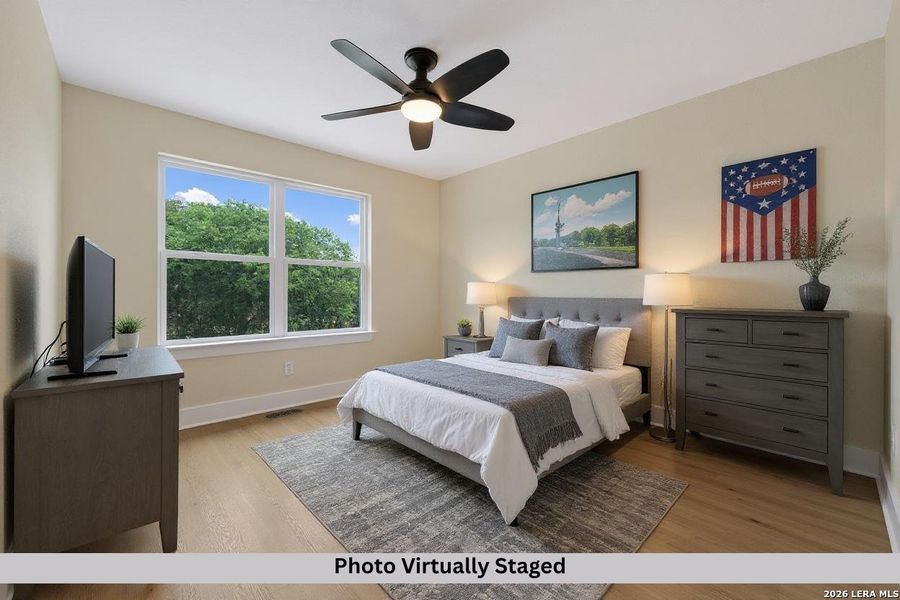 Furnished interior view inside a new home in , San Antonio (Image 4).