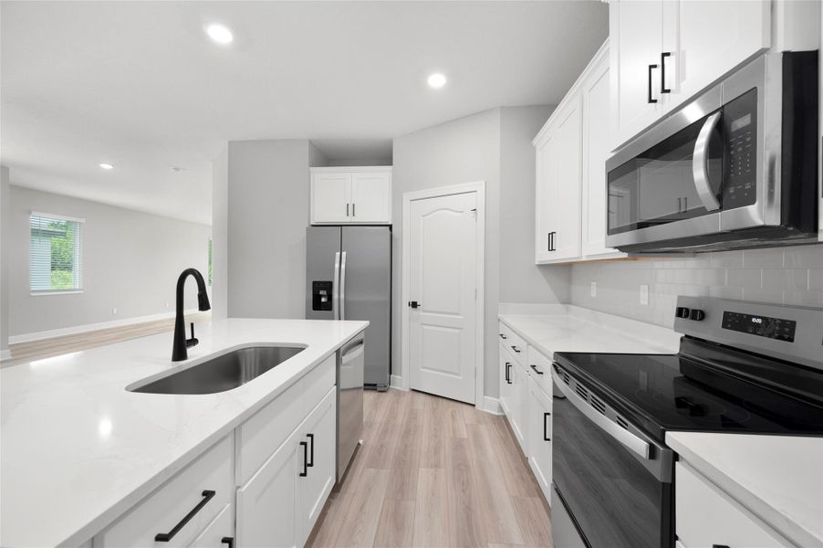 Furnished interior view inside a new home in Celebration Pointe, Fort Pierce (Image 7). Furnished interior view inside a new home in Celebration Pointe, Fort Pierce (Image 7).