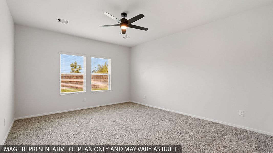 Spacious, unfurnished interior of a new home in Cypress Green, Tomball (Image 13).