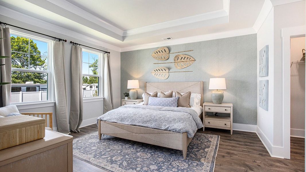 Furnished interior view inside a new home in Coastal Farms, Conway (Image 9).