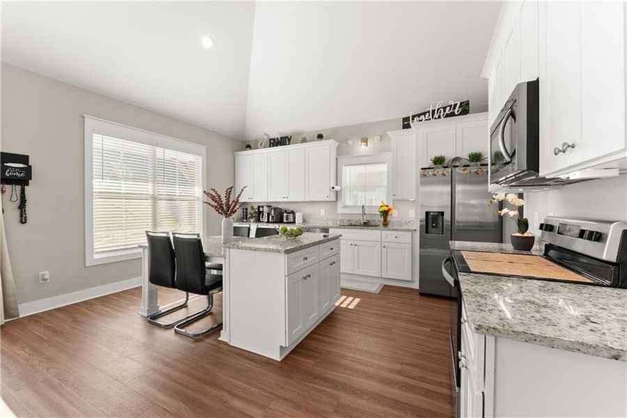 Furnished interior view inside a new home in , Cleveland (Image 6).