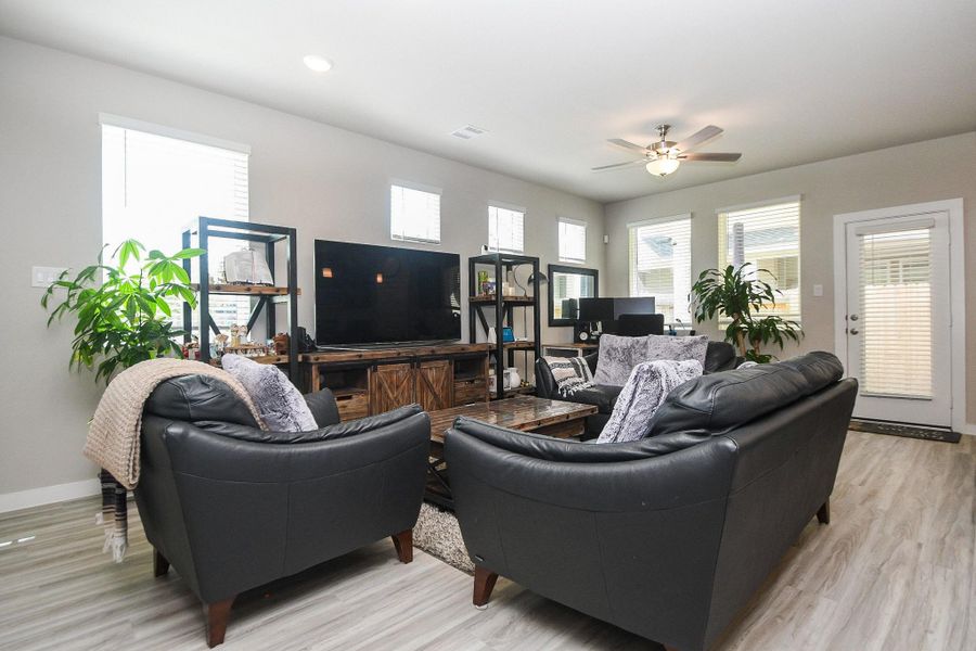 Furnished interior view inside a new home in , Houston (Image 6). Furnished interior view inside a new home in , Houston (Image 6).