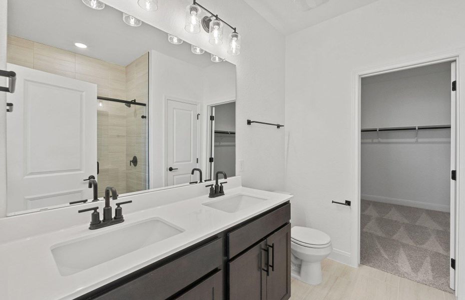 Furnished interior view inside a new home in Patterson Ranch, Georgetown (Image 7).