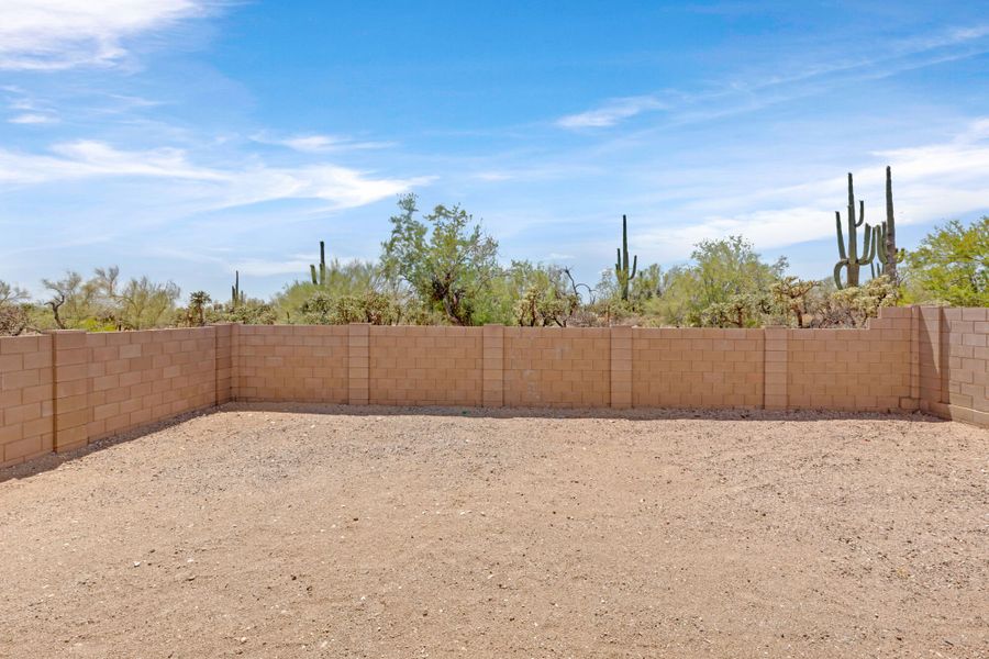 Exterior details and patio area of a home in Saguaro Reserve II, Marana (Image 11). Exterior details and patio area of a home in Saguaro Reserve II, Marana (Image 11).