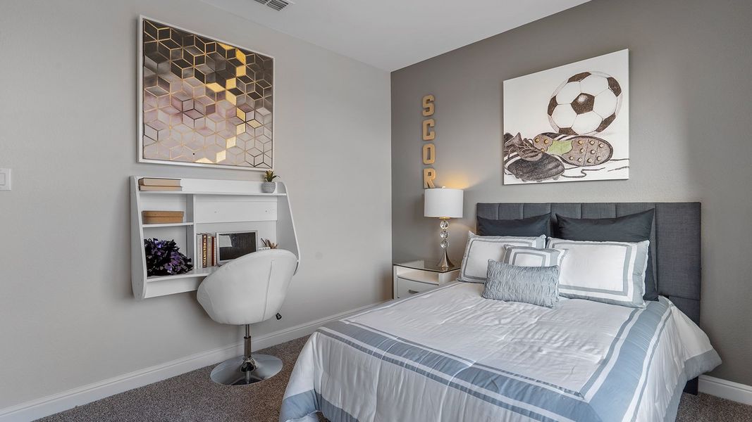 Furnished interior view inside a new home in Morningstar, Aledo (Image 36).