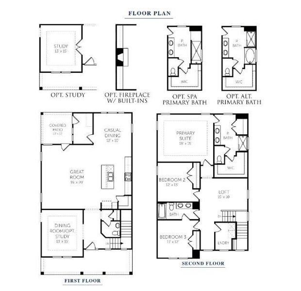 2D floor plan layout of this home in Arbor Village, Matthews, NC (Image 5). 2D floor plan layout of this home in Arbor Village, Matthews, NC (Image 5).
