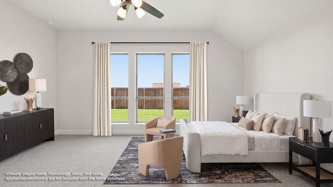 Furnished interior view inside a new home in Lakewood Village, Lakewood Village (Image 10). Furnished interior view inside a new home in Lakewood Village, Lakewood Village (Image 10).