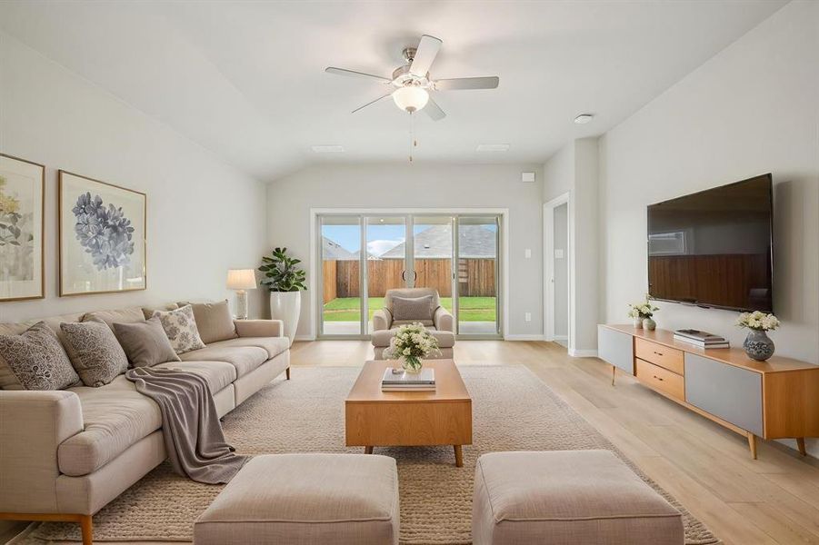 Photo is not of the actual home, but is an inspirational photo of builder’s model home and may depict options, furnishings, and/or decorator features that are not included.