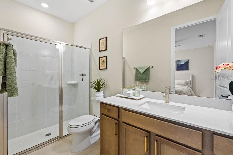 Furnished interior view inside a new home in Foothills Preserve, Mount Dora (Image 15).