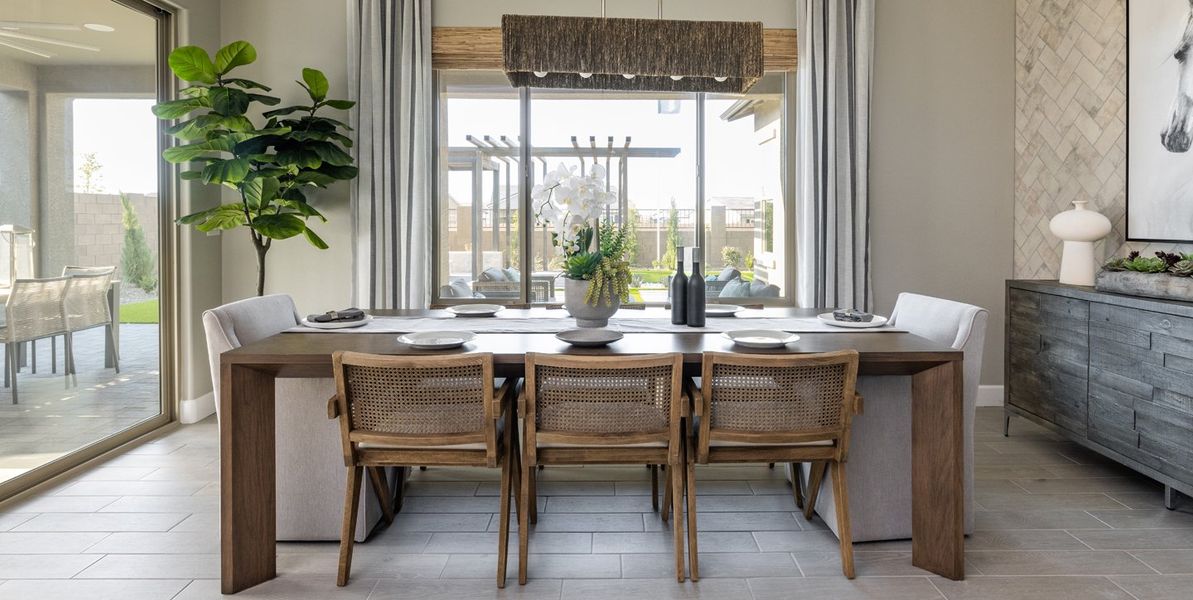 Furnished interior view inside a new home in Overlook at The Dells, Prescott (Image 12).