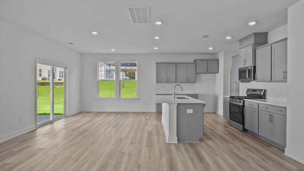 Furnished interior view inside a new home in Essex Village, Franklinton (Image 8).