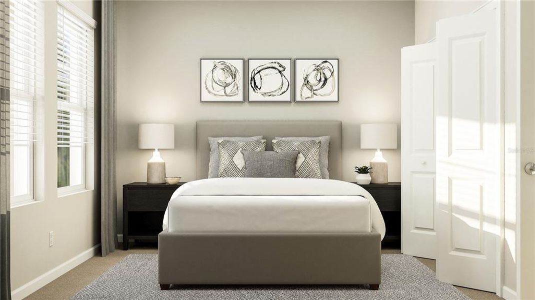 Furnished interior view inside a new home in Bridgewalk: Estate Collection, St. Cloud (Image 15). Furnished interior view inside a new home in Bridgewalk: Estate Collection, St. Cloud (Image 15).