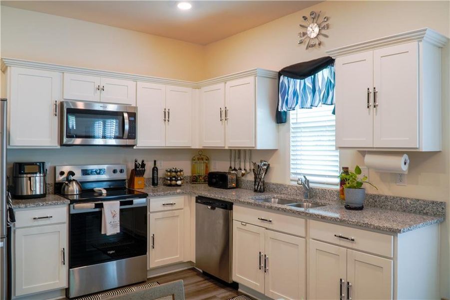 Furnished interior view inside a new home in , Locust Grove (Image 13).