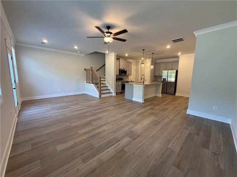 Spacious, unfurnished interior of a new home in The Towns at Auburn Station East, Auburn (Image 24).