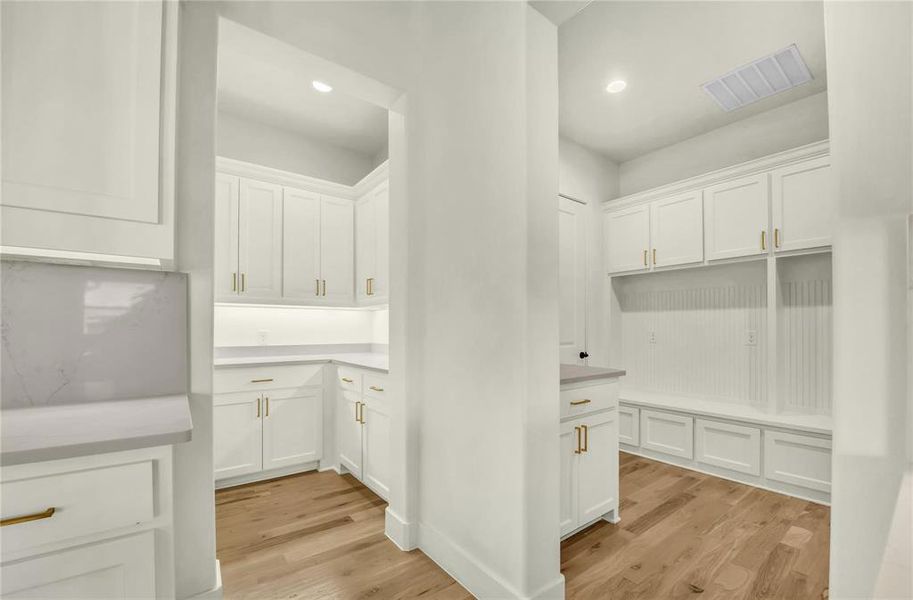 Furnished interior view inside a new home in , Aledo (Image 15).