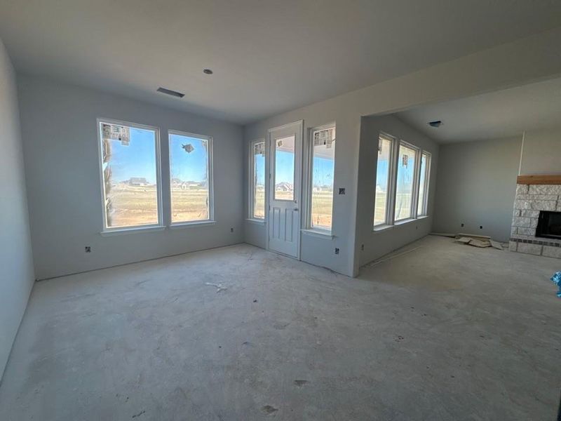 In-progress construction of a new home in Fairview Meadows, New Fairview, TX (Image 7).