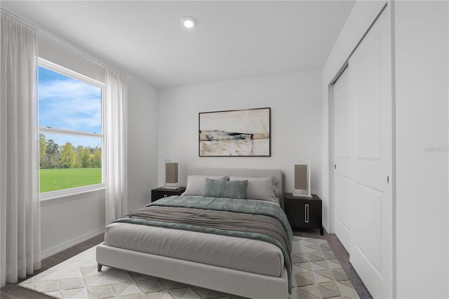 Furnished interior view inside a new home in Green Leaf, West Melbourne (Image 5).