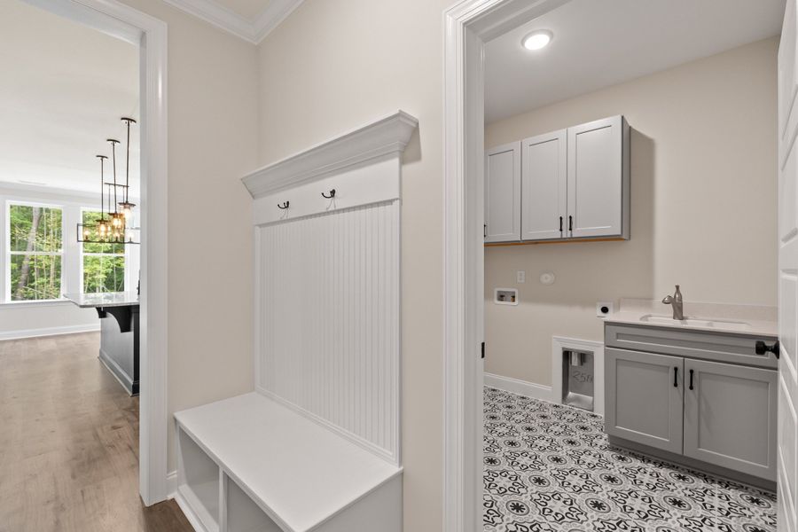Representative furnished interior of a home built from the The Chandler by RobuckHomes in Baylee Ridge, Selma (Image 143).