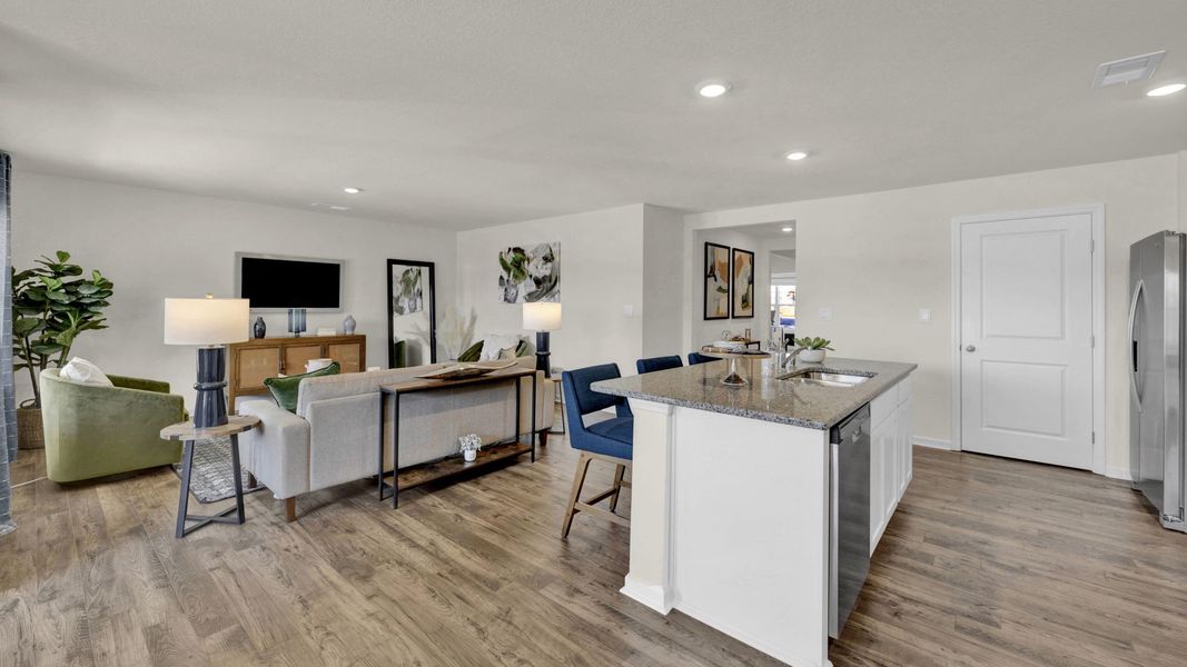 Furnished interior view inside a new home in Isabel Estates, Knoxville (Image 11). Furnished interior view inside a new home in Isabel Estates, Knoxville (Image 11).