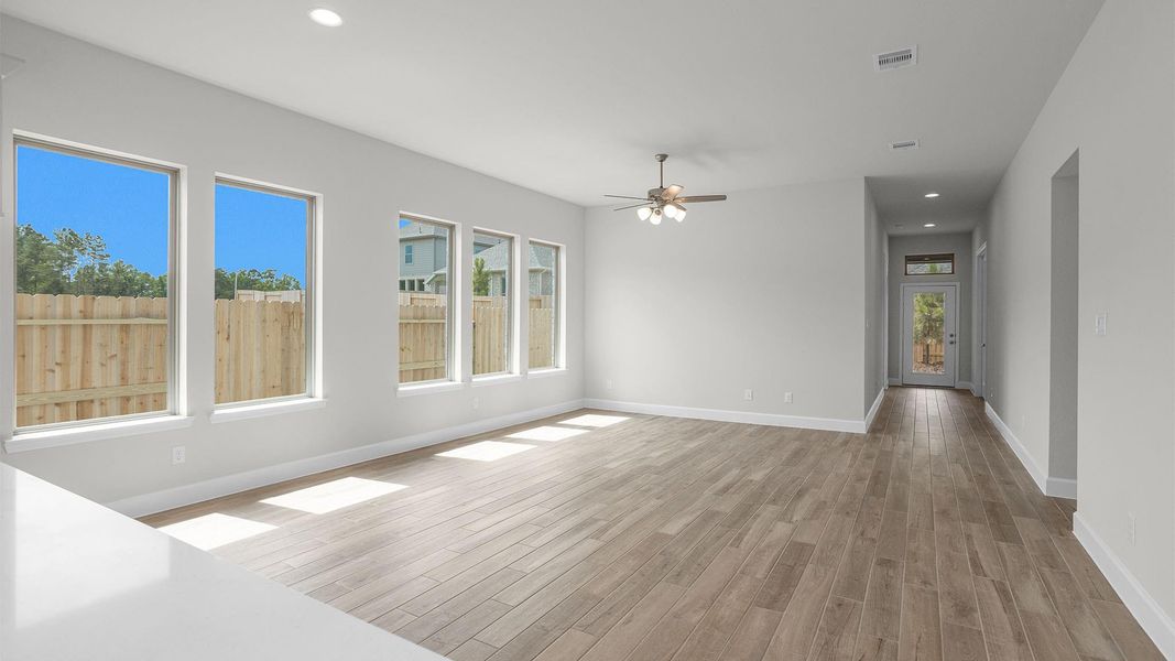 Spacious, unfurnished interior of a new home in Wildtree, Magnolia (Image 11).
