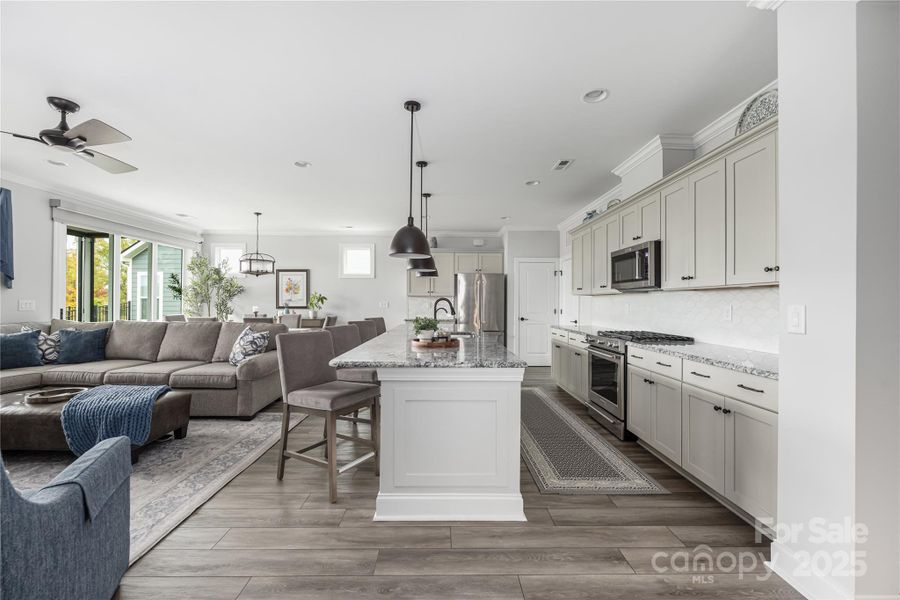 Furnished interior view inside a new home in , Denver (Image 24).