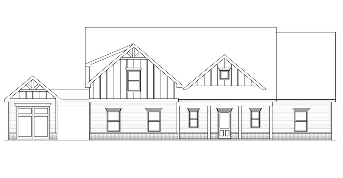 Representative rendering of the exterior for the The Logan by Labb Homes (Image 1).