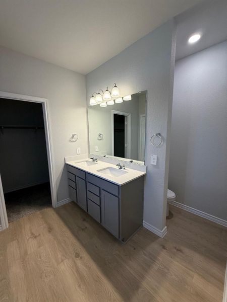 Furnished interior view inside a new home in Southern Pointe, College Station (Image 3). Furnished interior view inside a new home in Southern Pointe, College Station (Image 3).