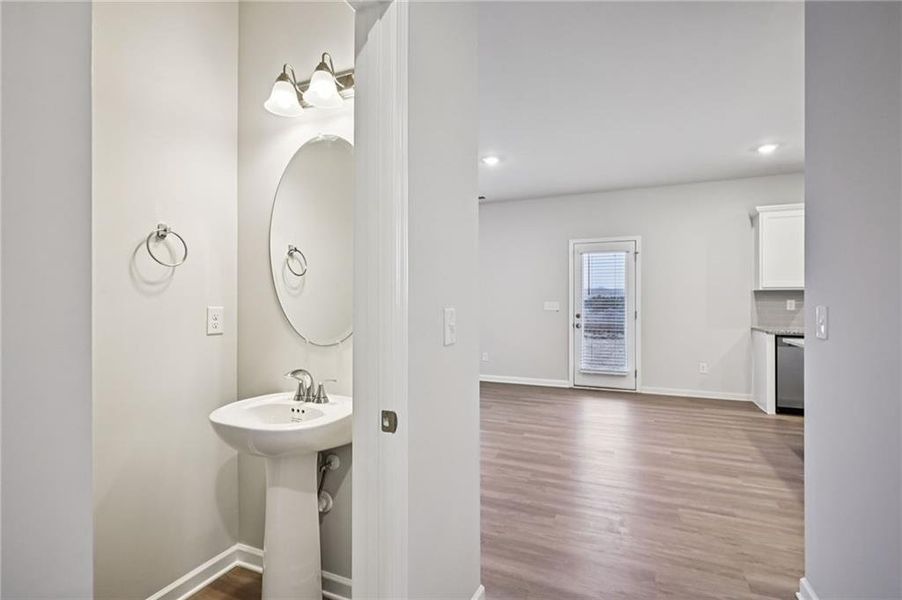 Spacious, unfurnished interior of a new home in The Hills at Cedar Creek, Winder (Image 38).