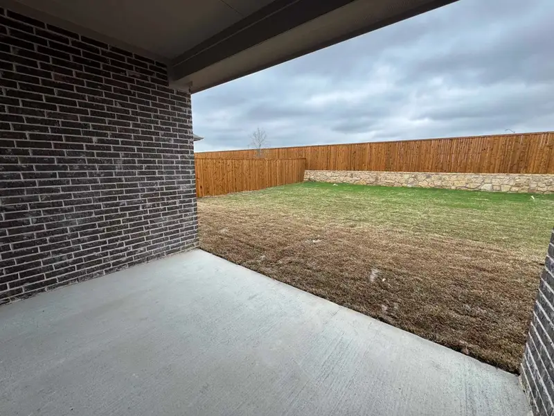 Covered Patio & Backyard Construction Progress