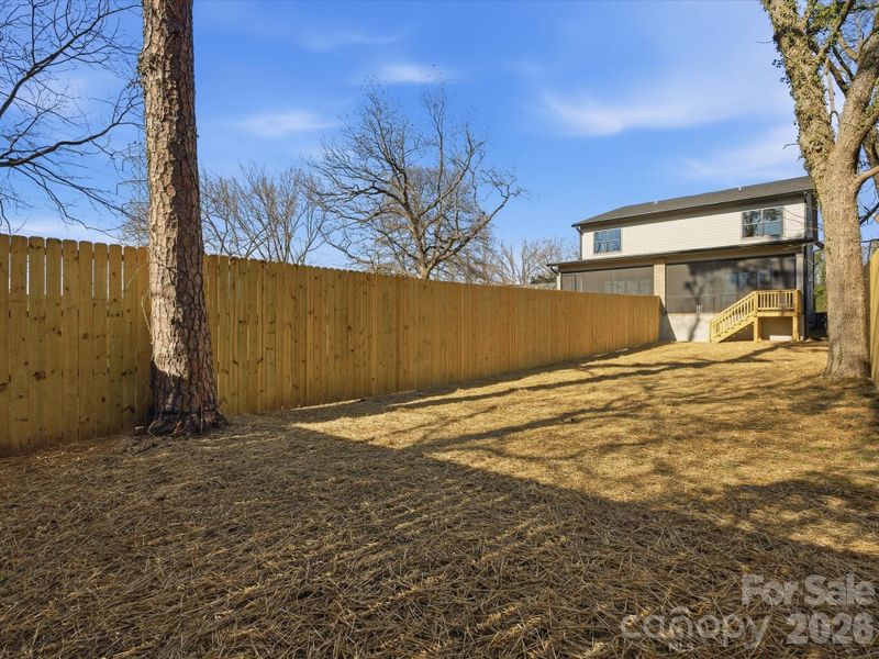 Exterior details and patio area of a home in , Charlotte (Image 30). Exterior details and patio area of a home in , Charlotte (Image 30).