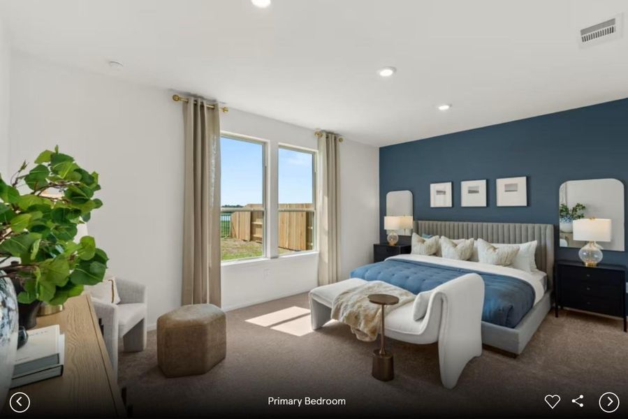 Interior photos- Photo of Centex model home with same floor plan, not of actual home listed.