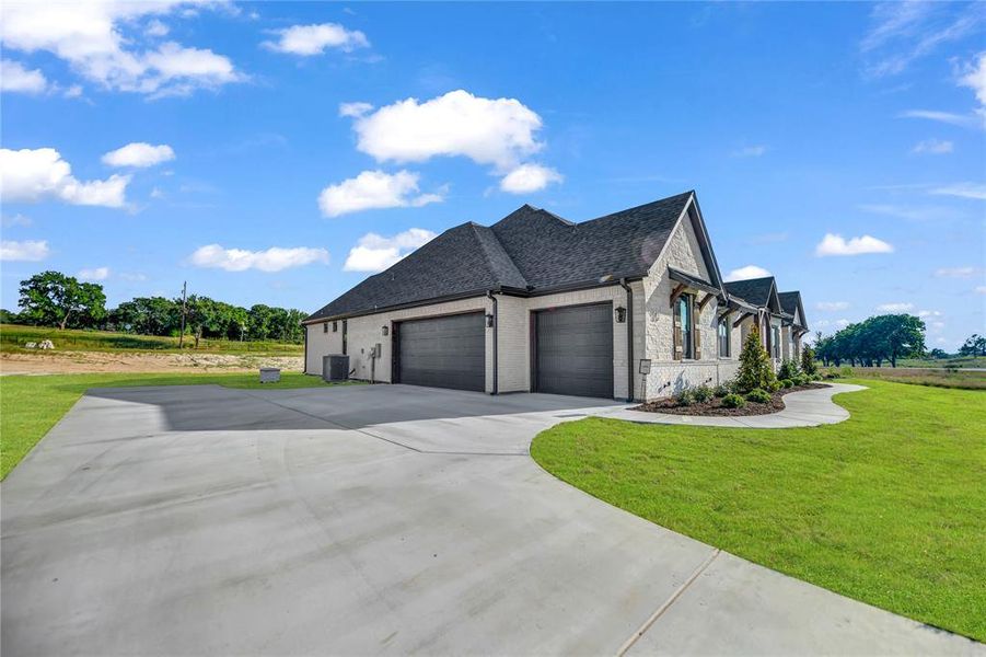 Front exterior of a new home in , Decatur, TX, highlighting curb appeal (Image 24).