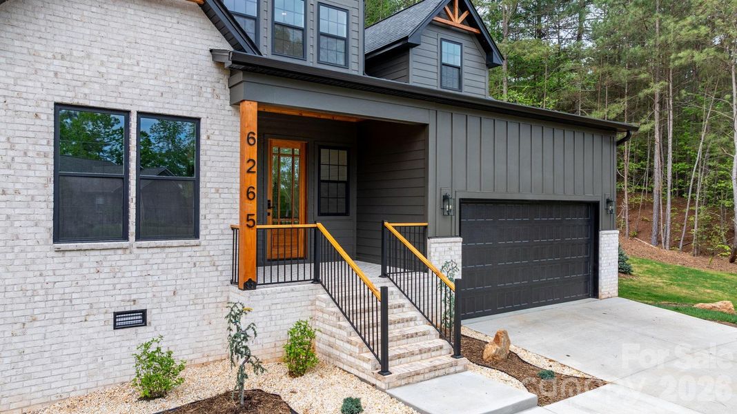 Exterior details and patio area of a home in , Hickory (Image 3). Exterior details and patio area of a home in , Hickory (Image 3).