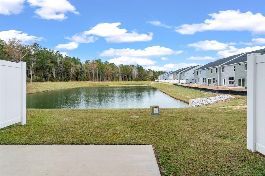 Exterior details and patio area of a home in , Goose Creek (Image 25). Exterior details and patio area of a home in , Goose Creek (Image 25).