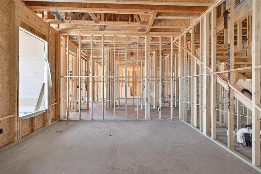 In-progress construction of a new home in , Statham, GA (Image 11).