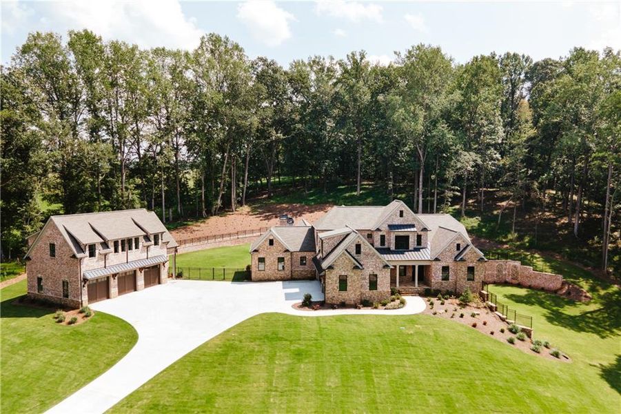 Front exterior of a new home in , Athens, GA, highlighting curb appeal (Image 1).