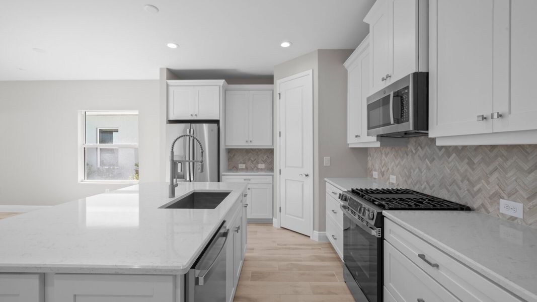 Furnished interior view inside a new home in Verandah, Fort Myers (Image 8).