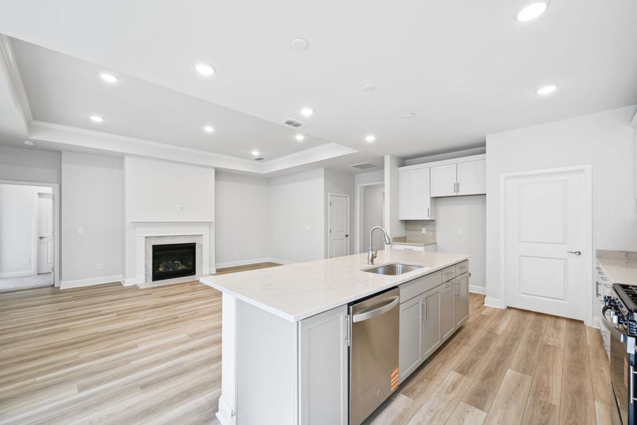 Furnished interior view inside a new home in Grand Arbor, Blythewood (Image 10).