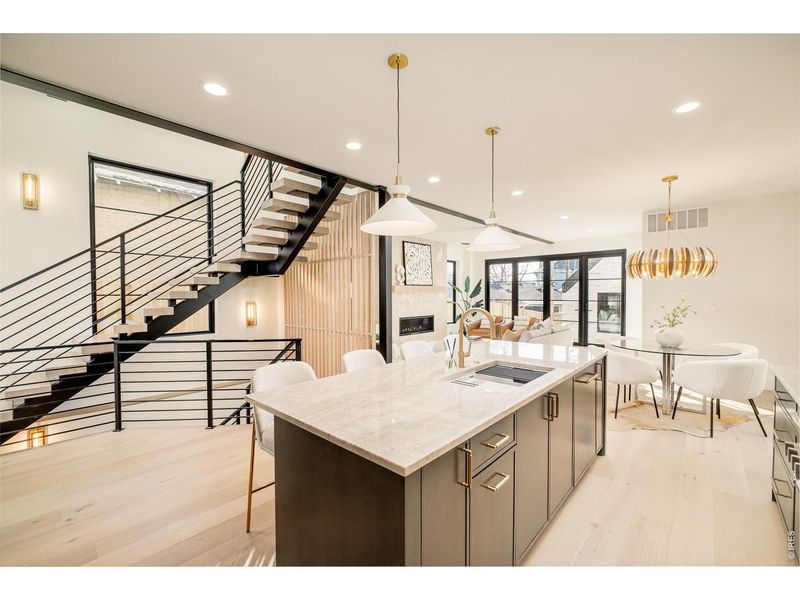 Furnished interior view inside a new home in , Denver (Image 33).