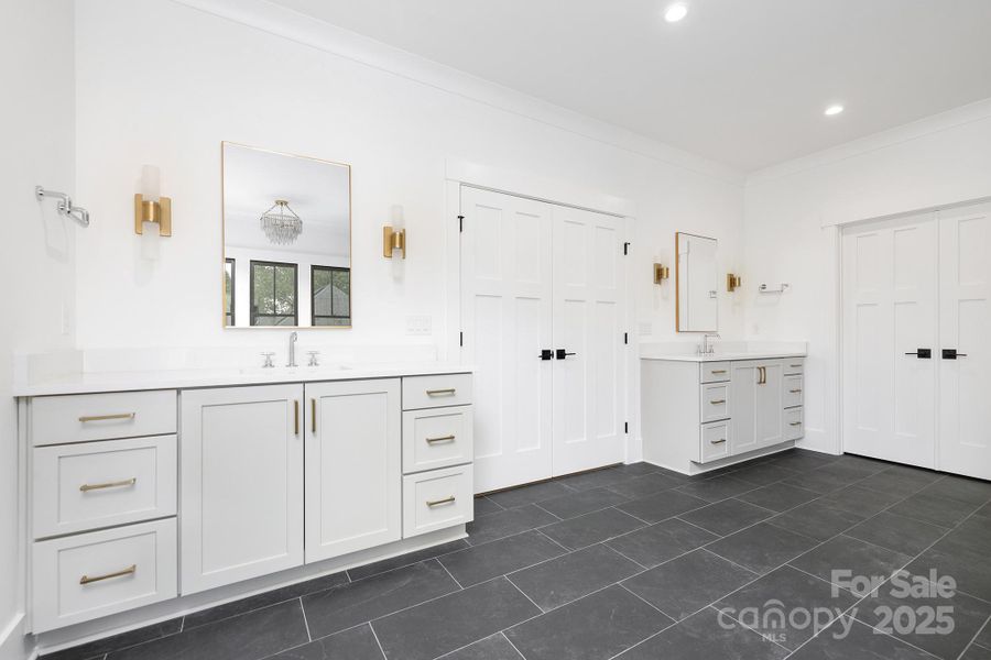 Furnished interior view inside a new home in , Charlotte (Image 11).