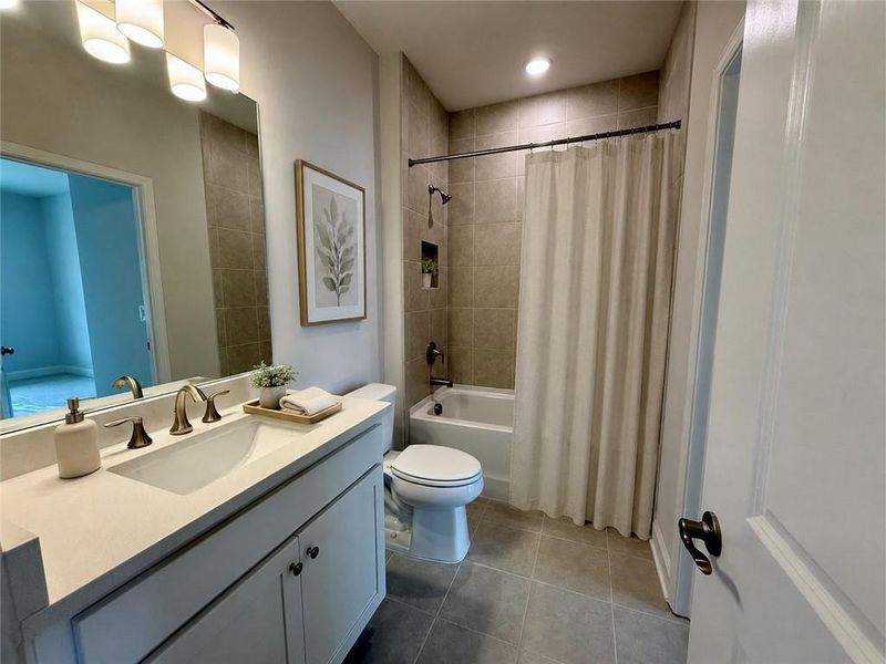 Furnished interior view inside a new home in , Hiram (Image 10).