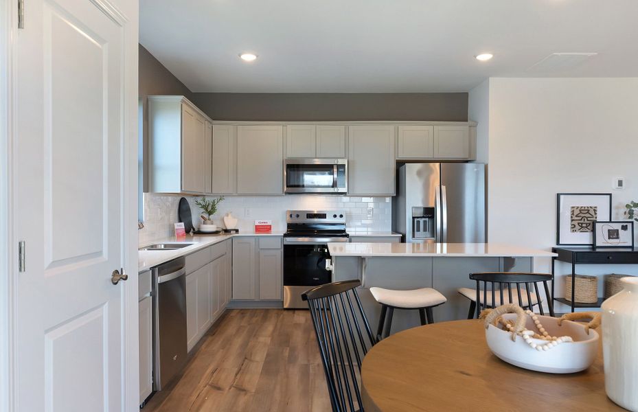 Furnished interior view inside a new home in Highlands of Carter's Station, Columbia (Image 26). Furnished interior view inside a new home in Highlands of Carter's Station, Columbia (Image 26).