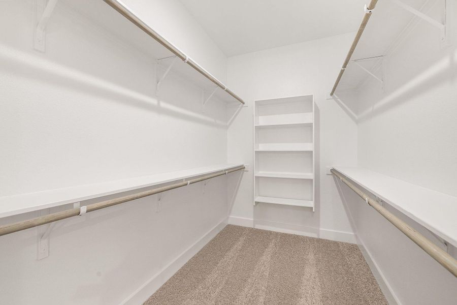 Spacious, unfurnished interior of a new home in Parmer Ranch, Georgetown (Image 27). Spacious, unfurnished interior of a new home in Parmer Ranch, Georgetown (Image 27).