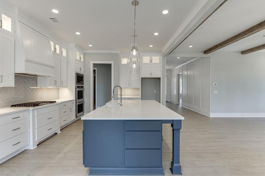 Furnished interior view inside a new home in , Buford (Image 14).