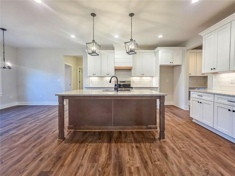Furnished interior view inside a new home in , Rockmart (Image 8).