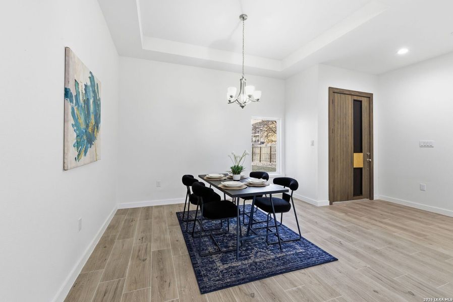 Furnished interior view inside a new home in , Selma (Image 15).